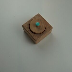 Wooden Montessori Object Permanence‎ Box Toddler Developmental Toy Pincer Puzzle